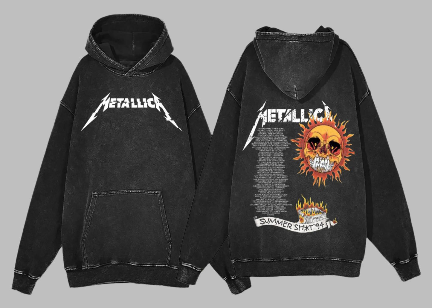 Metallica OverSized Hoodie