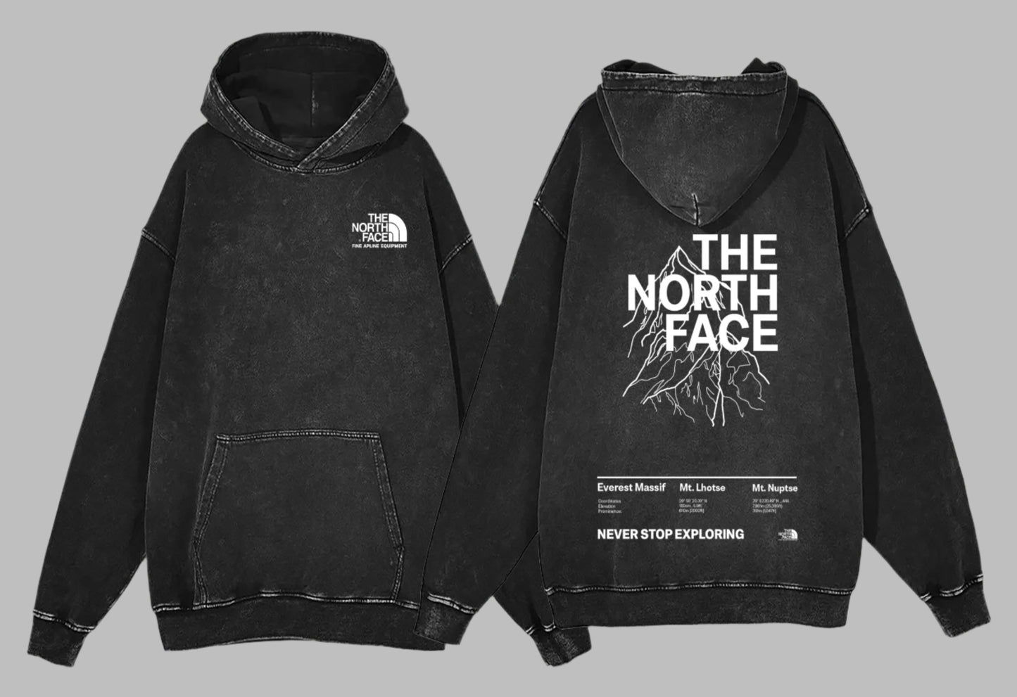 North Face هودي أوڤر سايز 