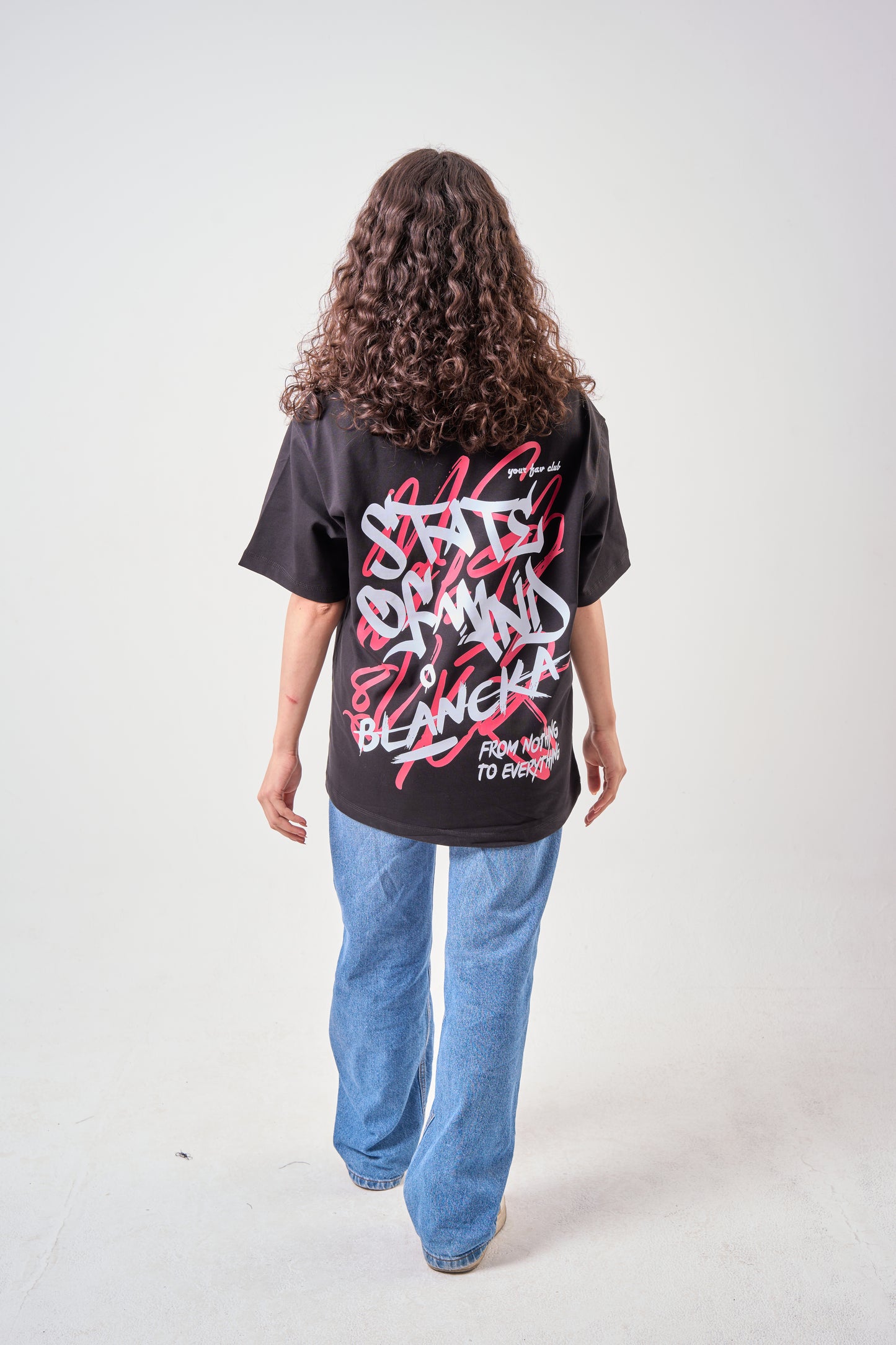 State of mind oversized Tee